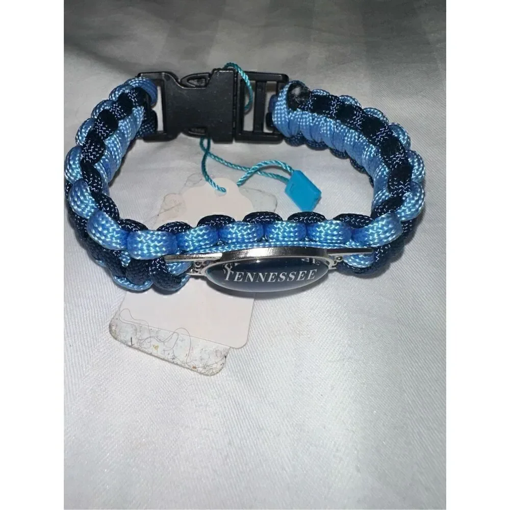 NFL Tennessee Titans Woven Bracelet NIP